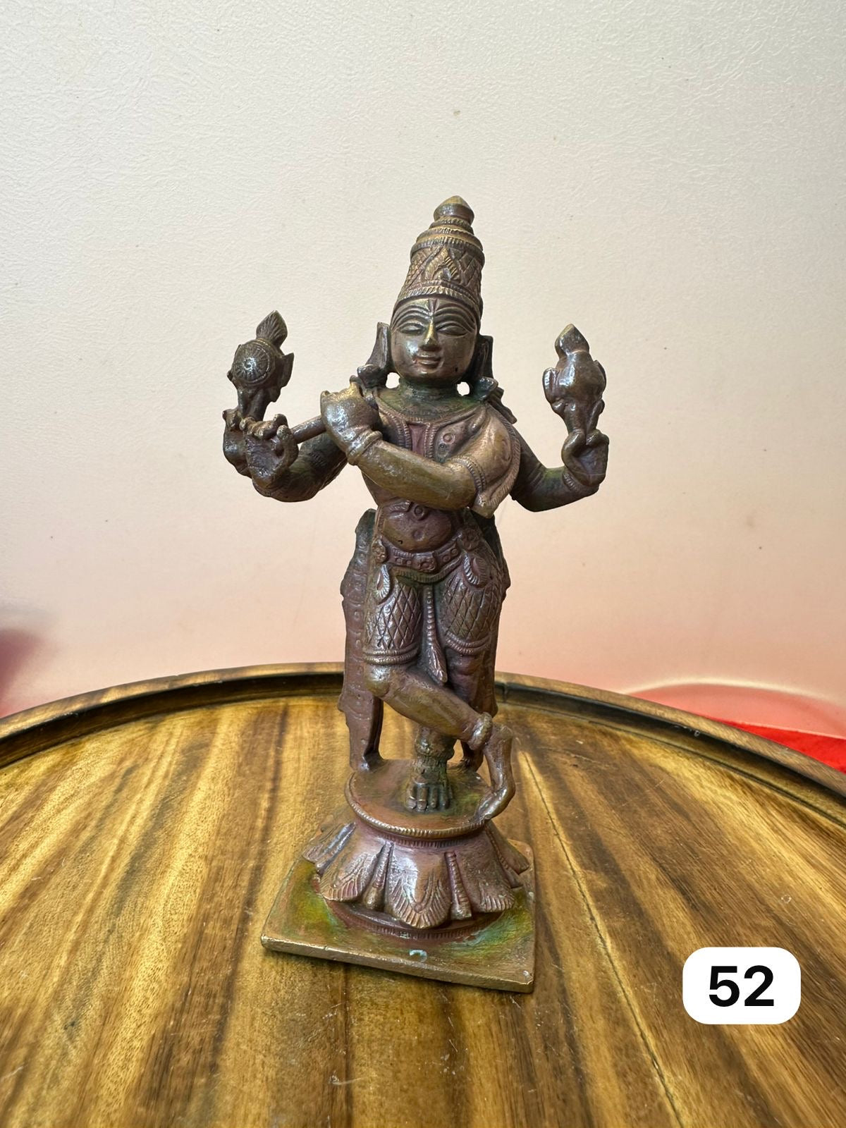 Venugopala krishna - museum replicated copper idol
