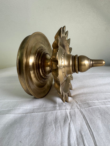 Shodasha Lamp -Prasiddh idols presents panchaloha handcrafted deepa ( 1 piecs )