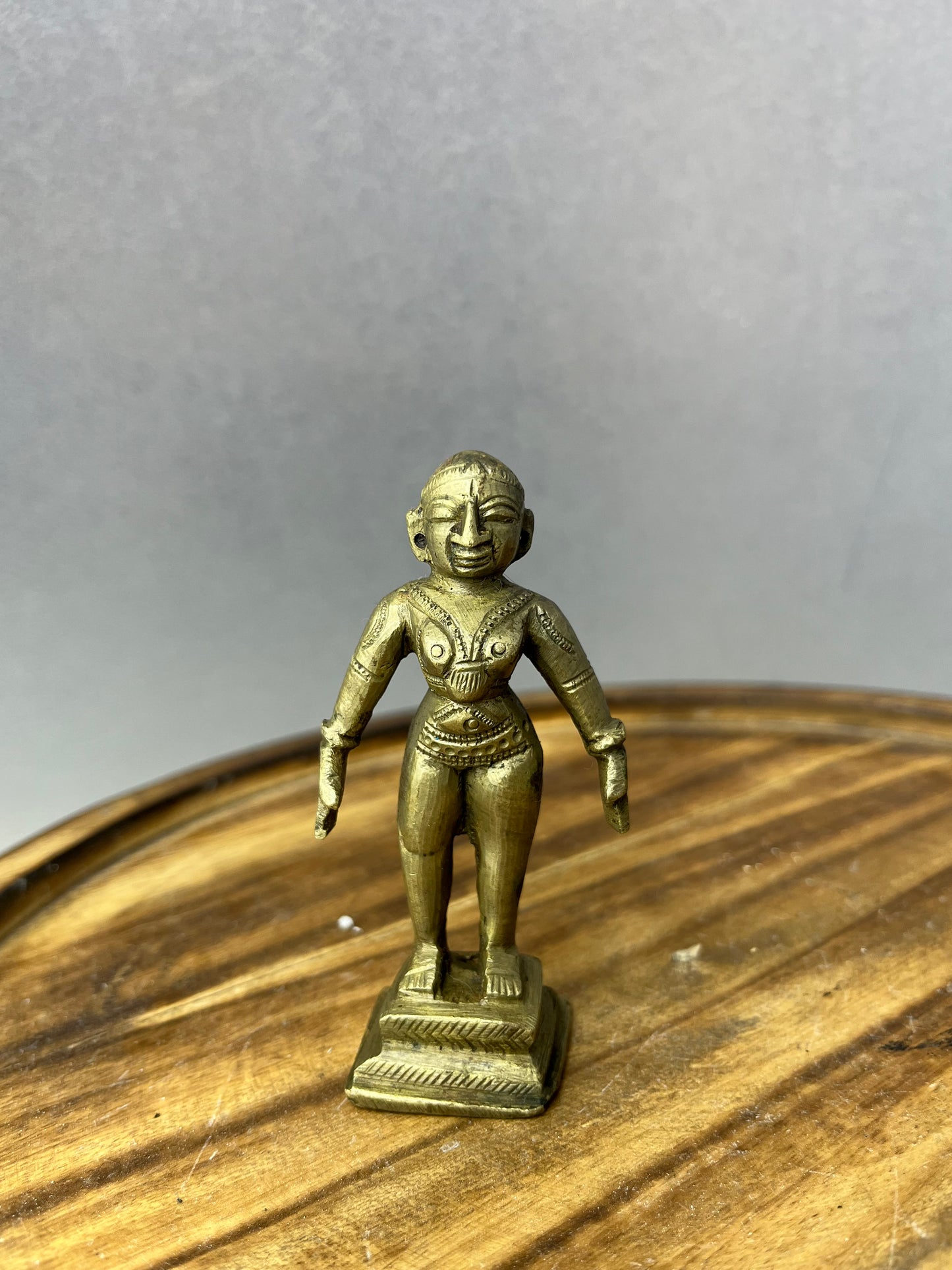 Vintage bronze cast Dasara dolls