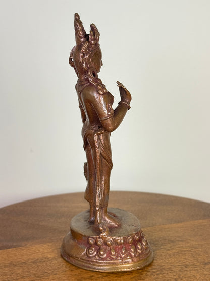 Tebatian Tara Devi - museum replicated copper idol