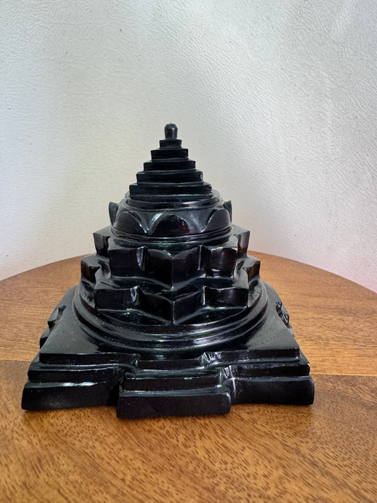 Kali Yantra - Prasiddh idols presents Black Tourmaline Made Yantra