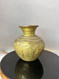 Vintage brass made dashavatara kalasa pot