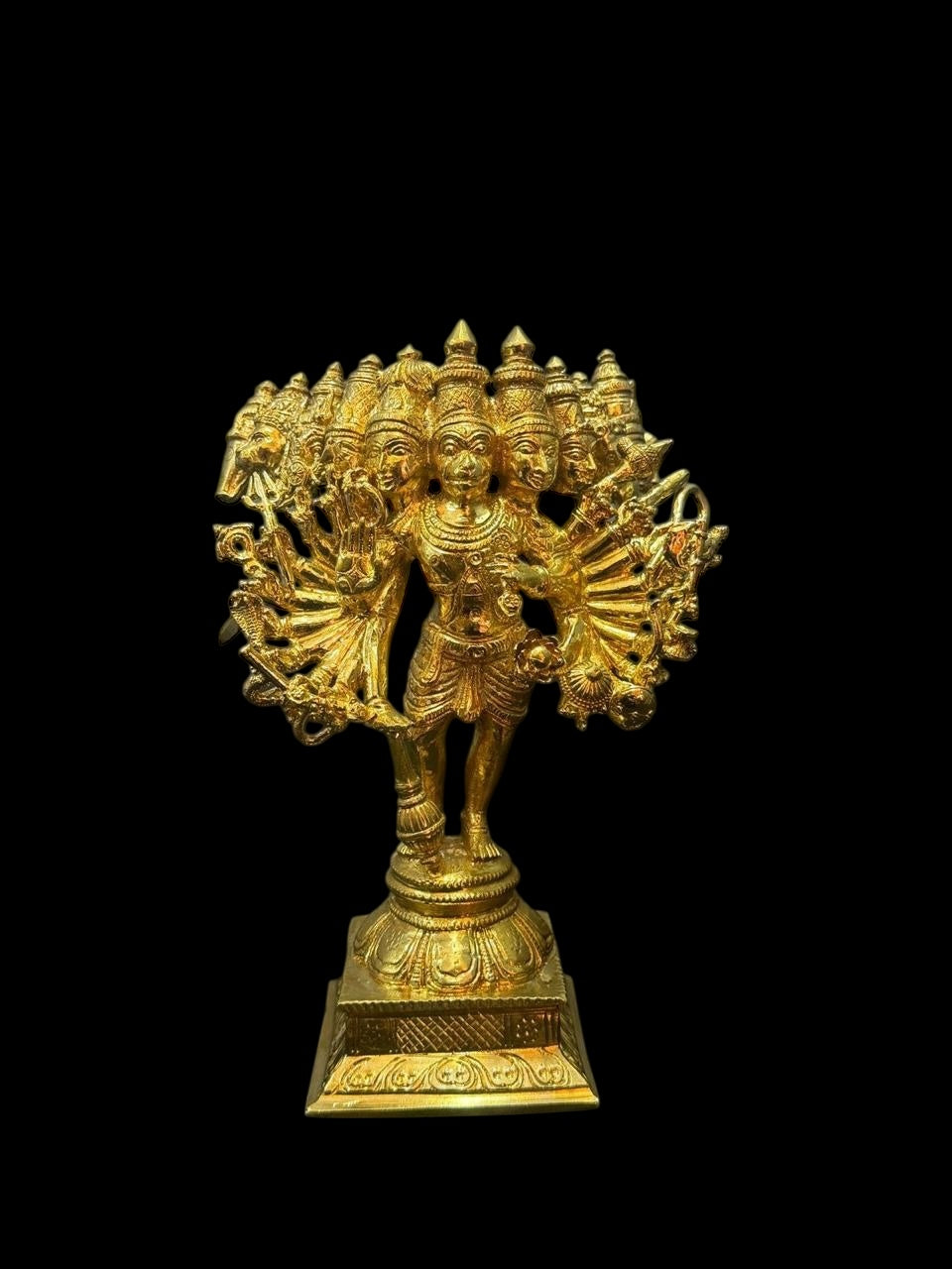 11 Muki Hanuman - Prasiddh Idols Presents Panchaloha Idol (Custom Made)