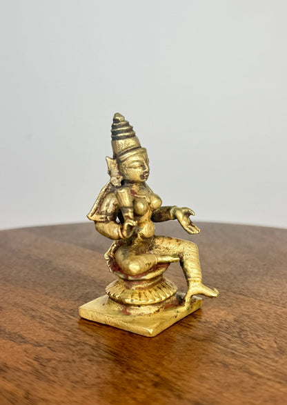 goddess Uma devi -Museum replicated panchaloha idol