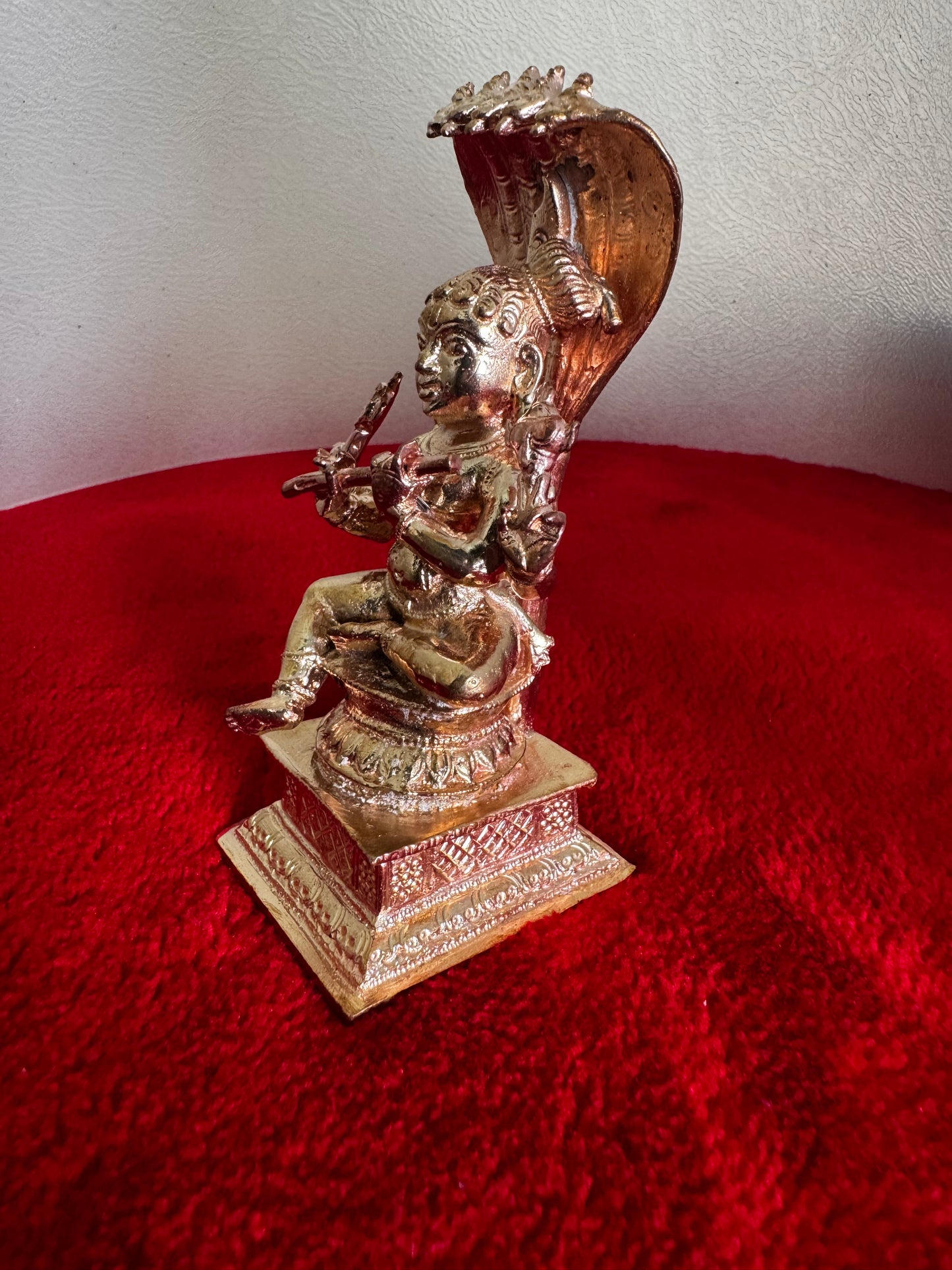 Chaturbhuja Krishna - Prasiddh idols presents copper idol