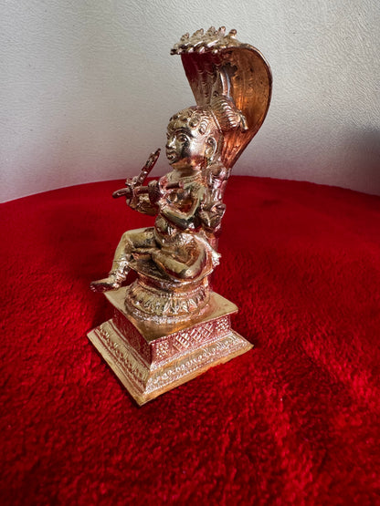 Chaturbhuja Krishna - Prasiddh idols presents copper idol
