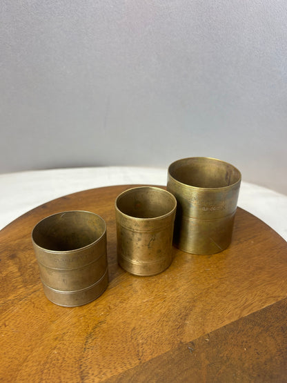 Vintage made set of measure