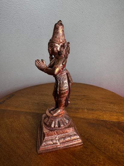 Chandikeshwara Swamy - prasiddh idols presents copper idol