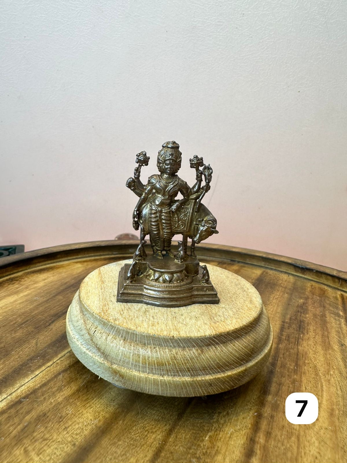 Guru Dattatreya swamy - museum replicated copper idol