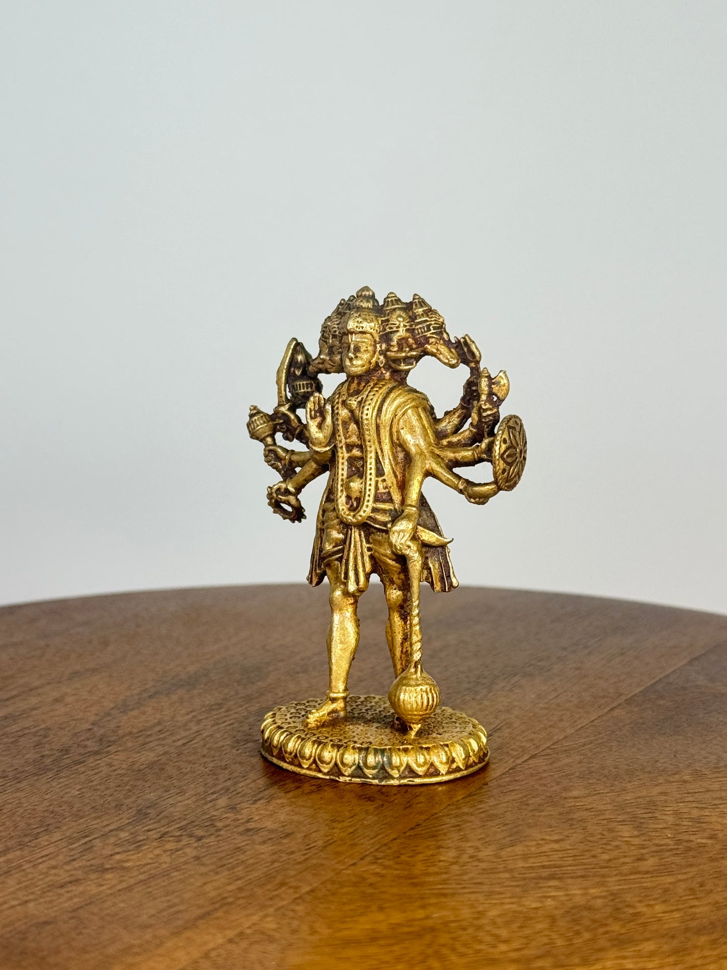 Panchamukhi Hanuman - Museum replicated Panchaloha idol