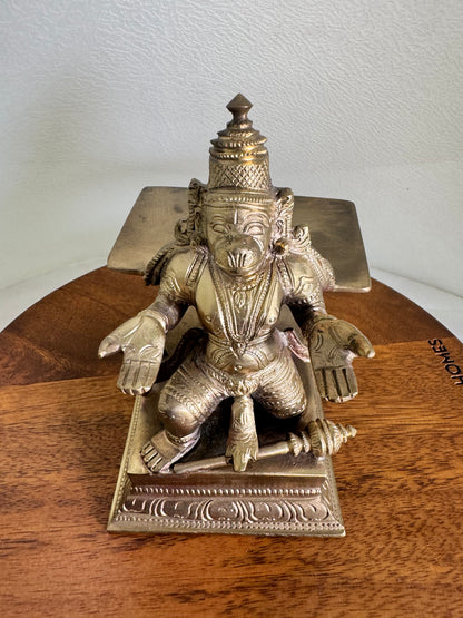 Hanuman Vahana - Prasiddh idols presents Panchaloha Handcrafted Idol
