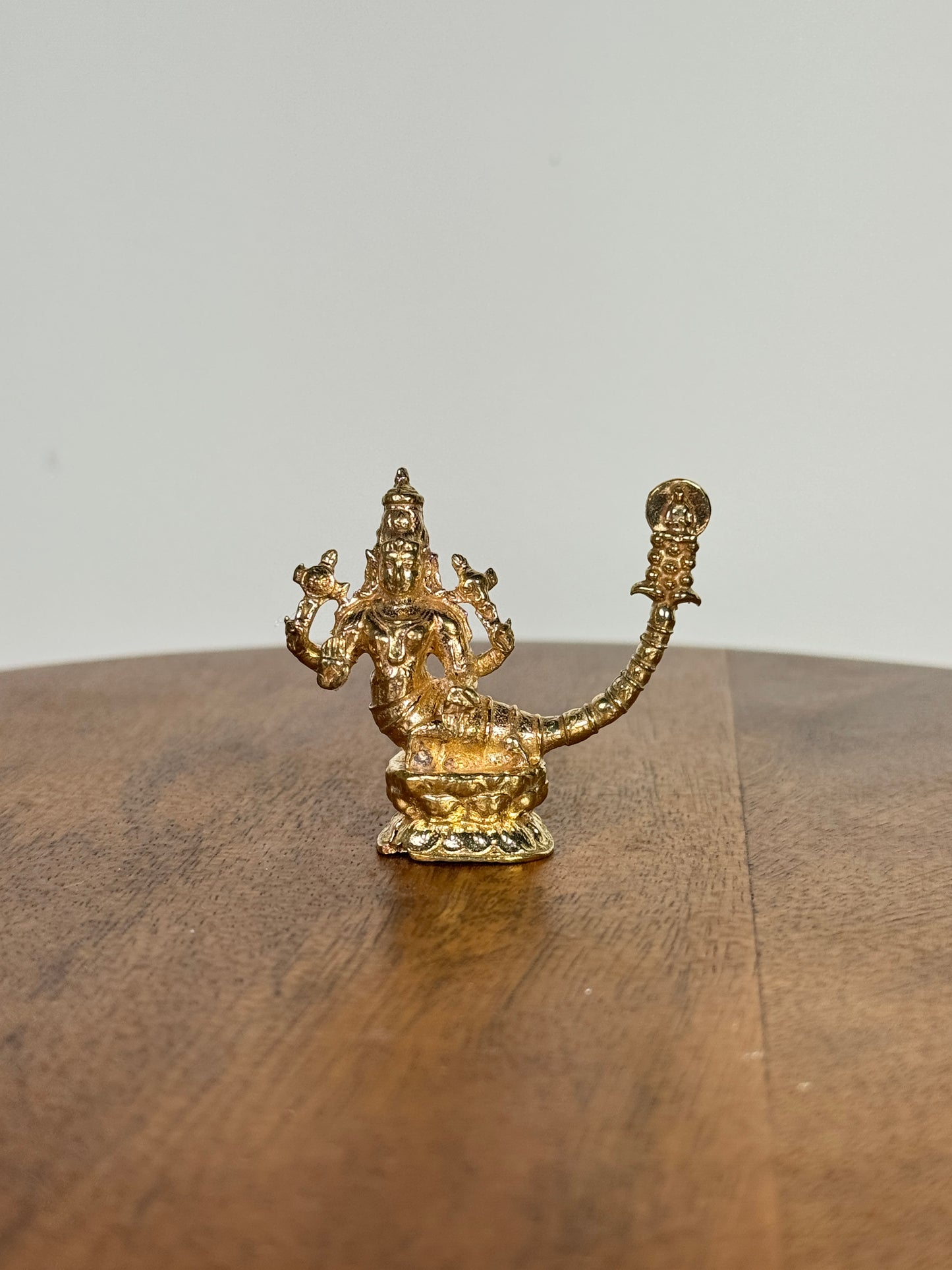Miniature Shimshumara idol - panchaloha idol