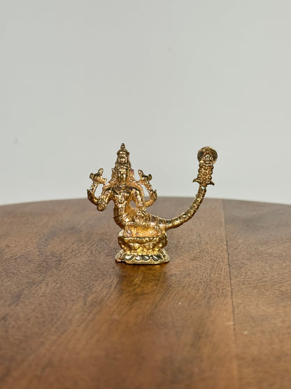 Miniature Shimshumara idol - panchaloha idol