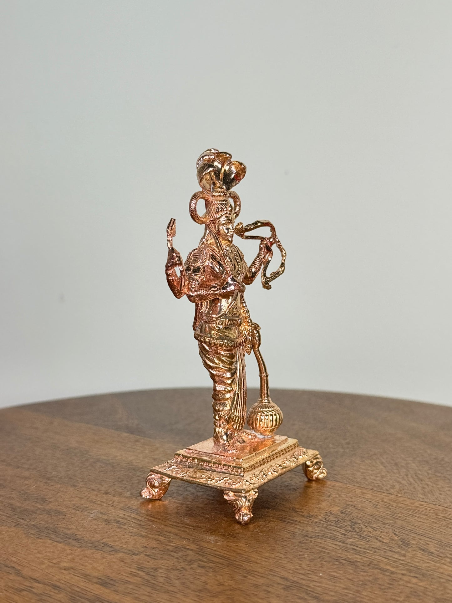 Veerabhadra swamy - copper idol