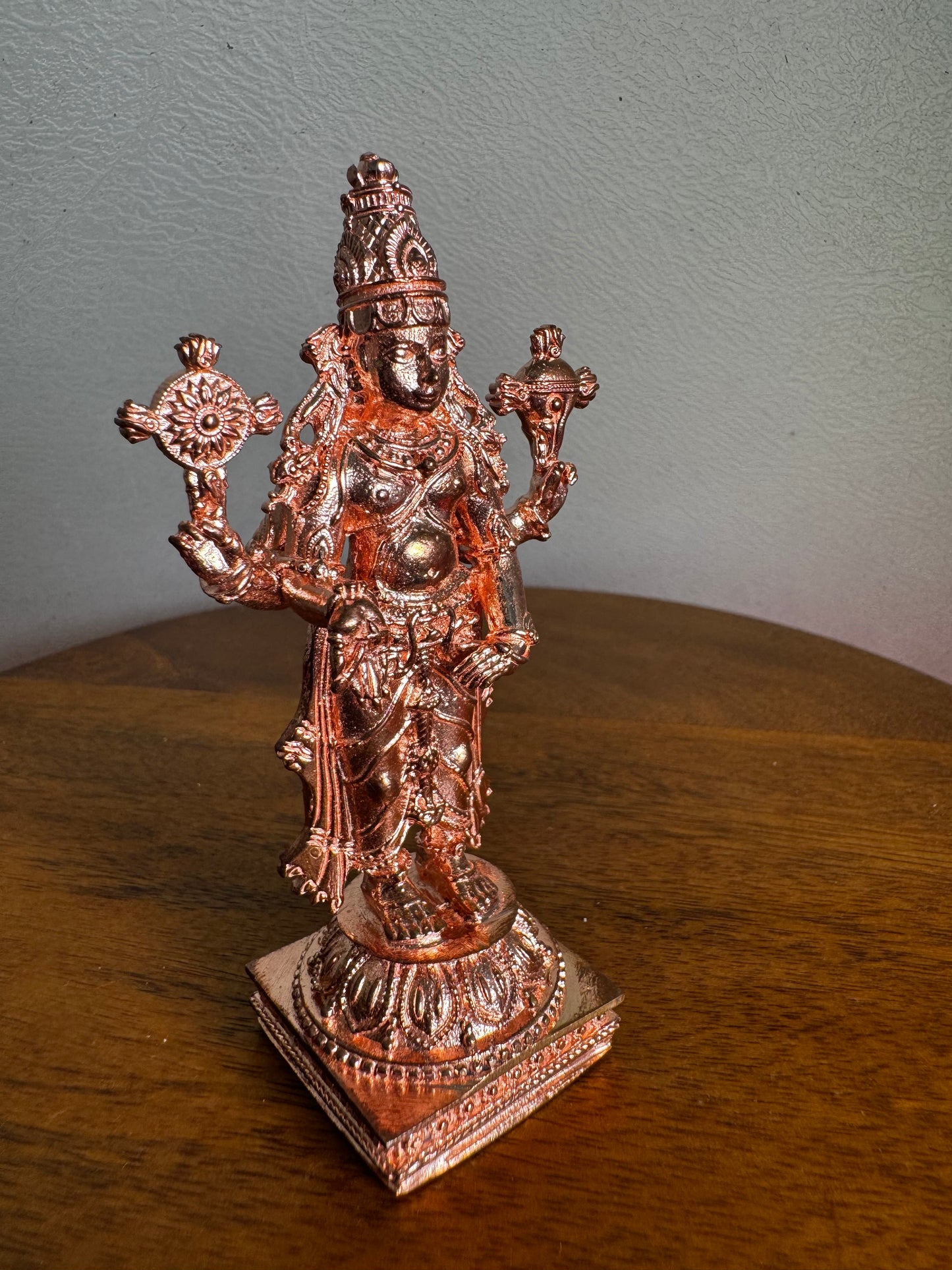 Srinivasa Swamy - Prasiddh idols present copper idol