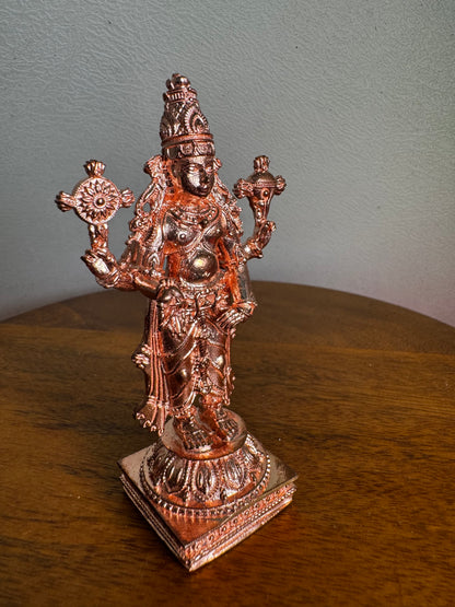 Srinivasa Swamy - Prasiddh idols present copper idol