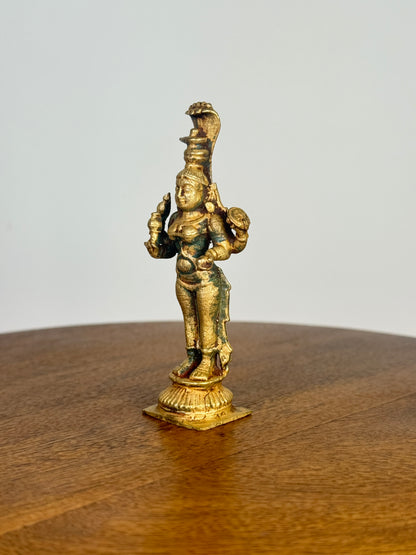 Kolhapur Mahalakshmi Devi - Museum replicated Panchaloha idol