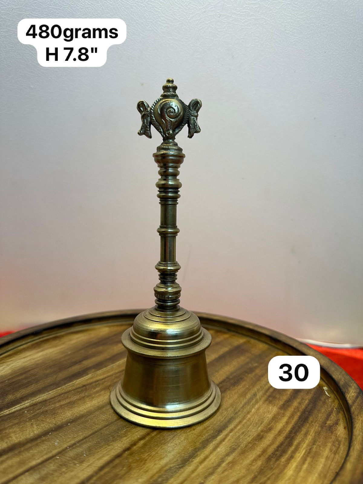 Shanku Chakra Bell - Prasiddh Idols Presents Panchaloha Made Bell