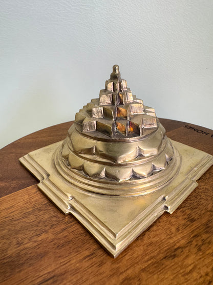 Sri Yantra Meru - Prasiddh idols presents Panchaloha handcrafted idol
