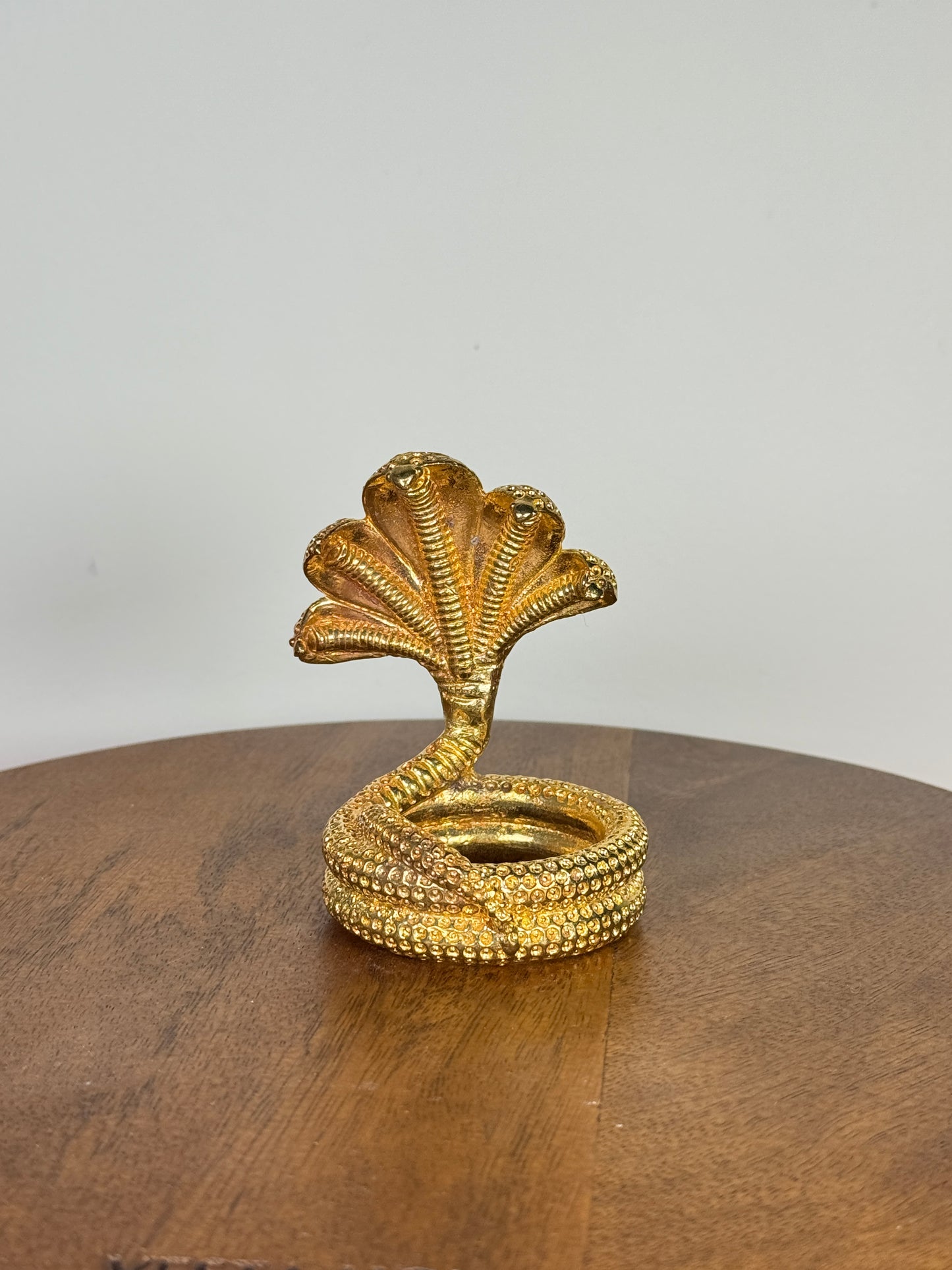 Shesha Naga idol made of panchaloha