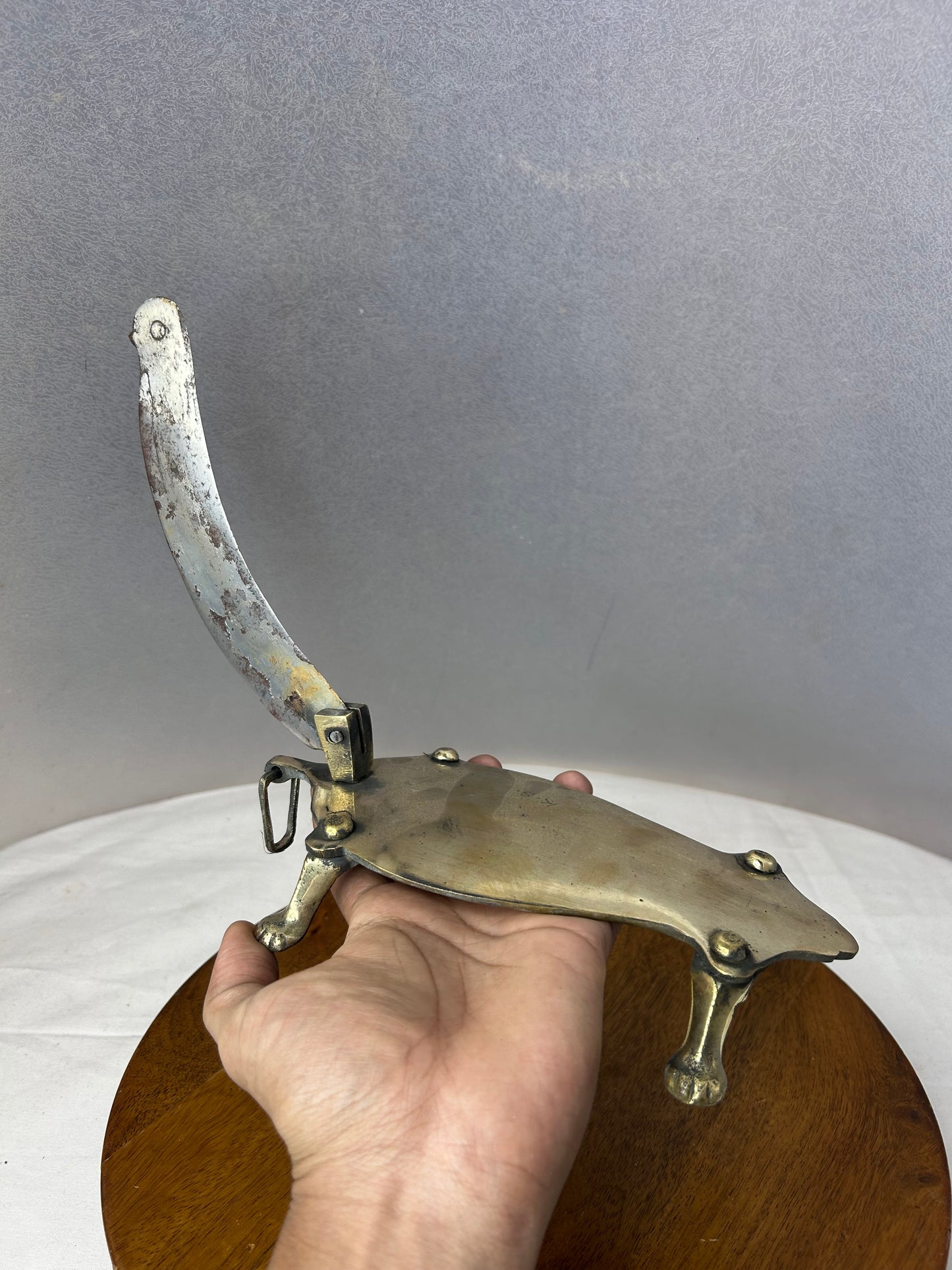 Vintage Brass made vegetable cutter.