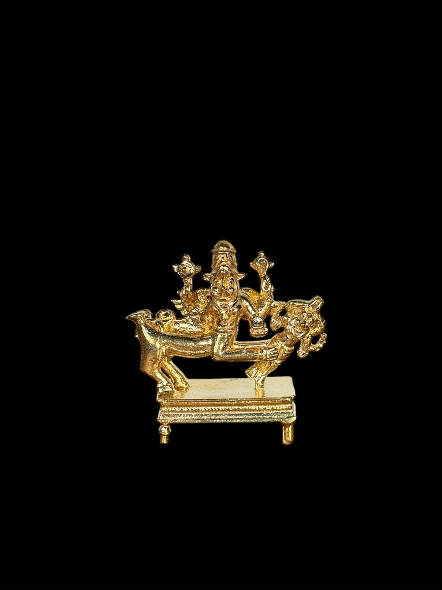 sharabeshwara idol - panchaloha idol