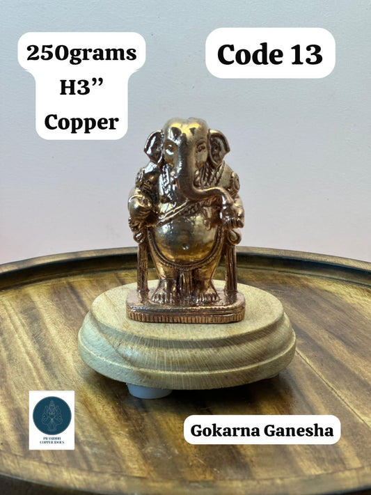 Gokarna Ganesha - Prasiddh Idols Presents Copper Idol