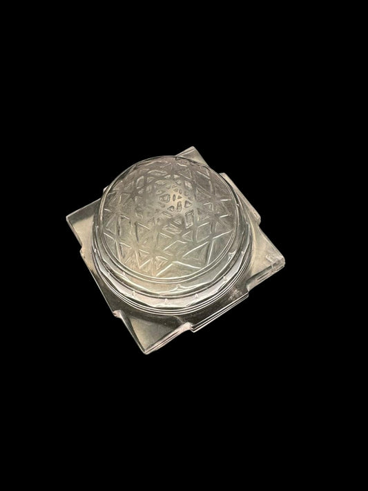 Crystal Sriyantra - Prasiddh Idols Presents Crystal Yantra