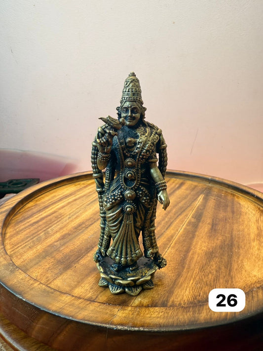 Andal Devi / goda Devi - museum replicated panchaloha idol