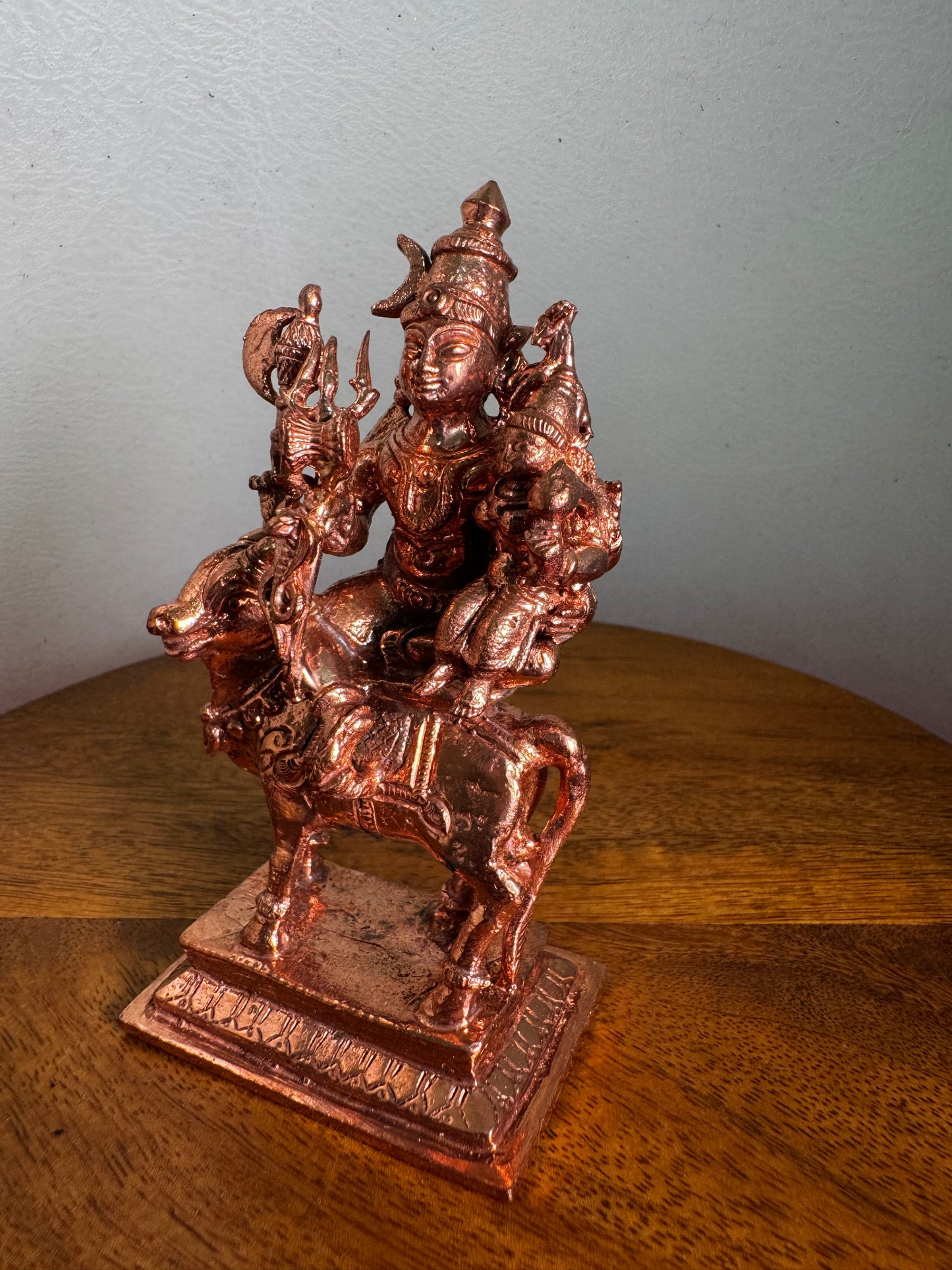 Uma Maheshwar With Vrushabha Vahana - Prasiddh idols presents copper idol