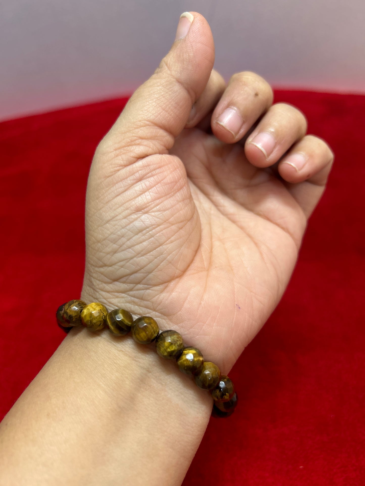 Tiger Eye Cut Bracelet