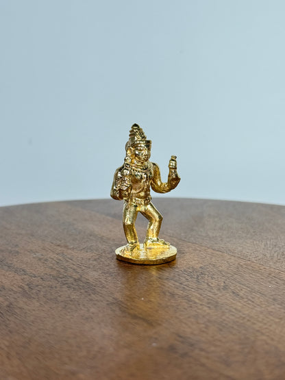 miniature skanda idol/subramanya swamy - panchaloha idol