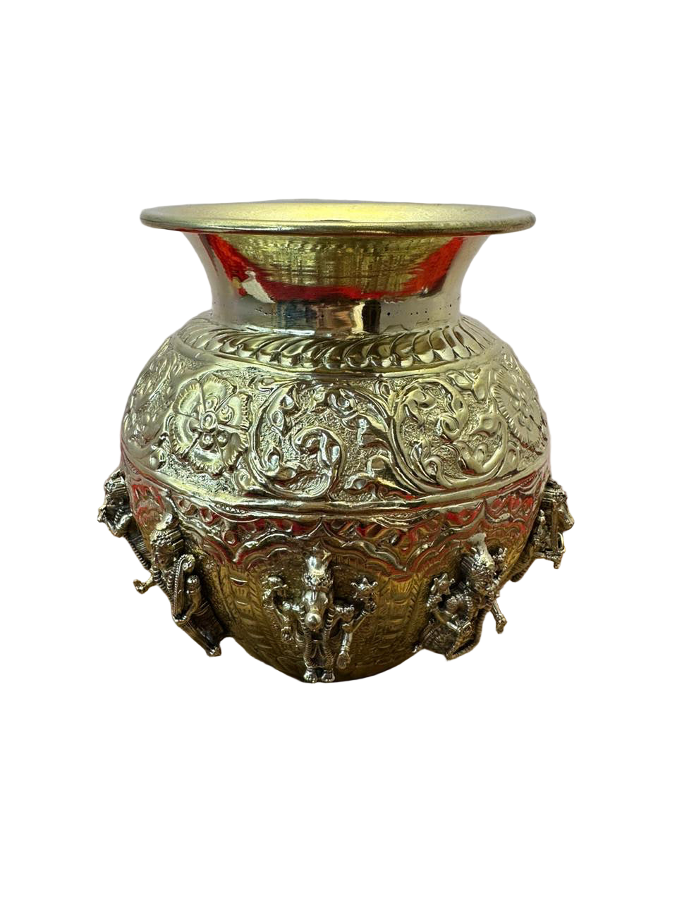 Brass Dashavatar kalasham/ chombu