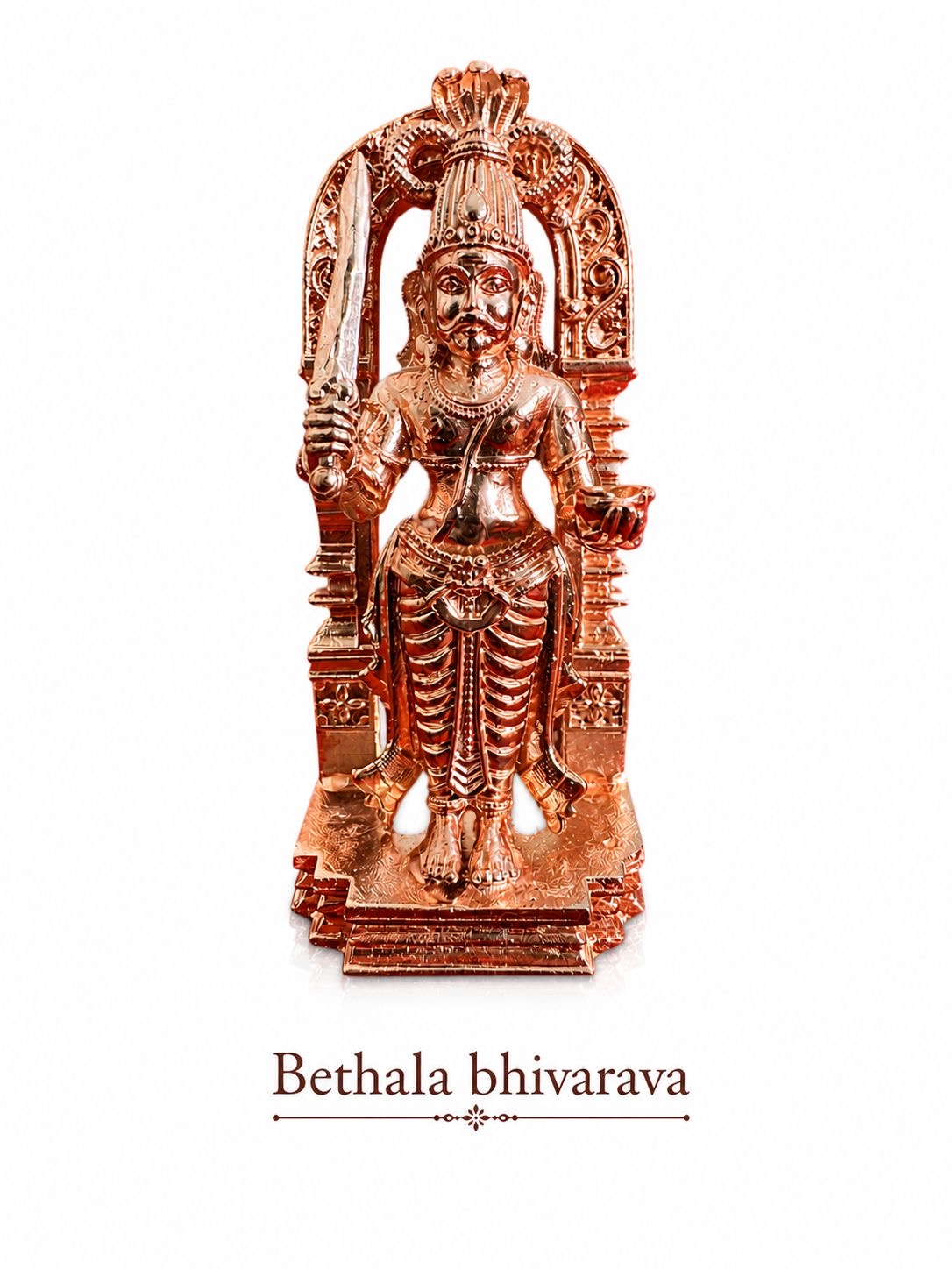 Bethala bhairava Swamy - Prasiddh idols presents copper idol
