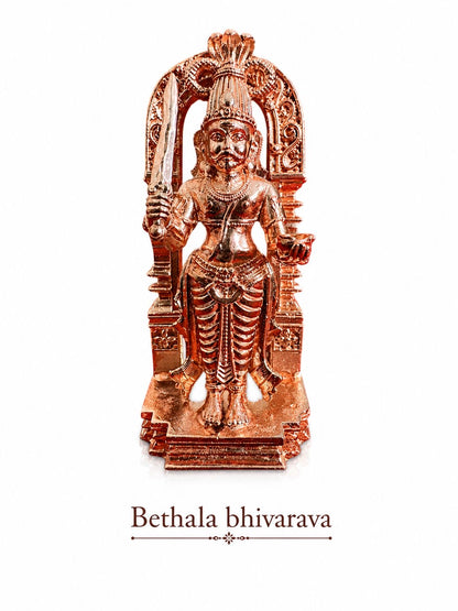 Bethala bhairava Swamy - Prasiddh idols presents copper idol