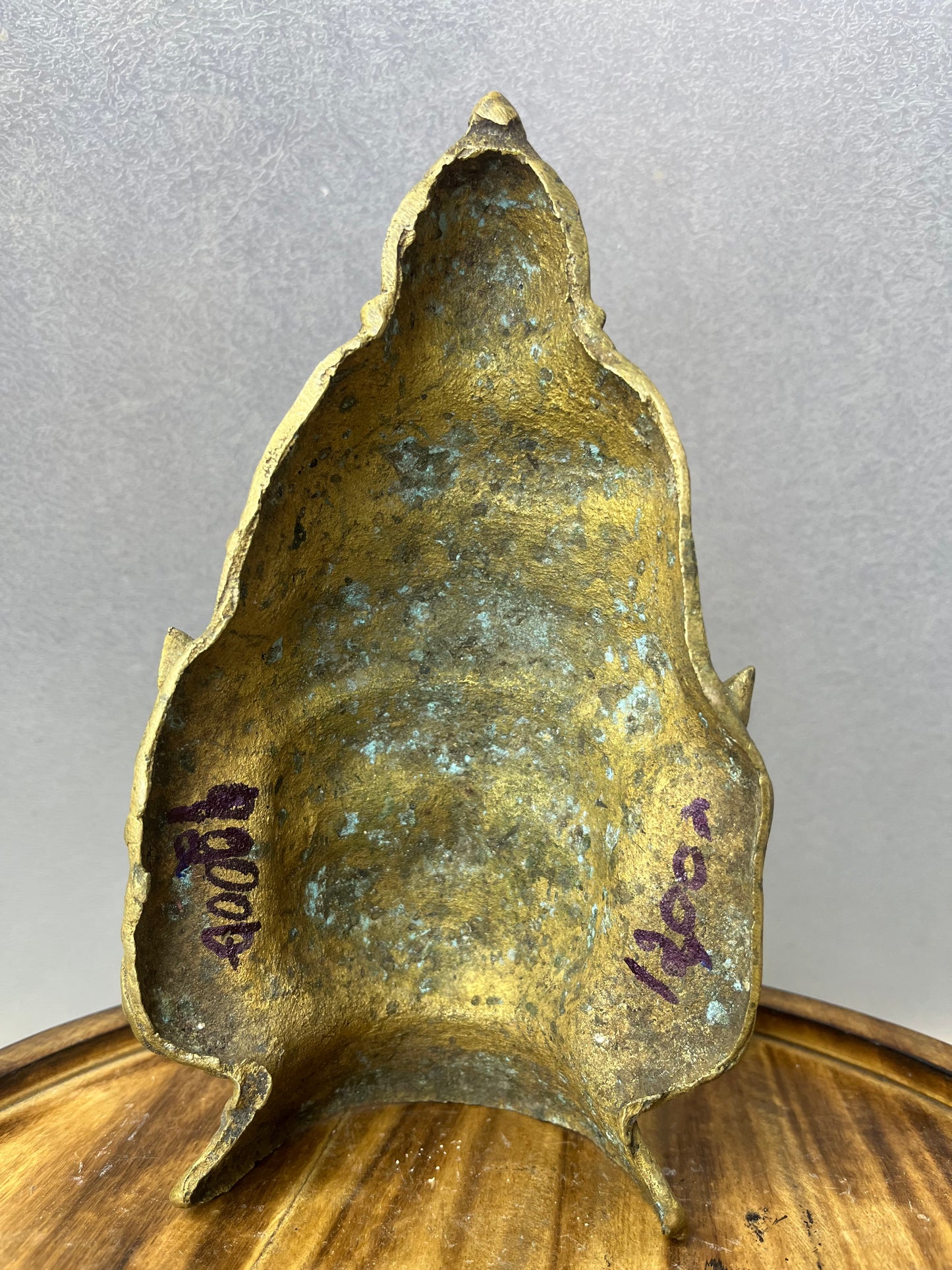 Vintage bronze cast shiva mukha