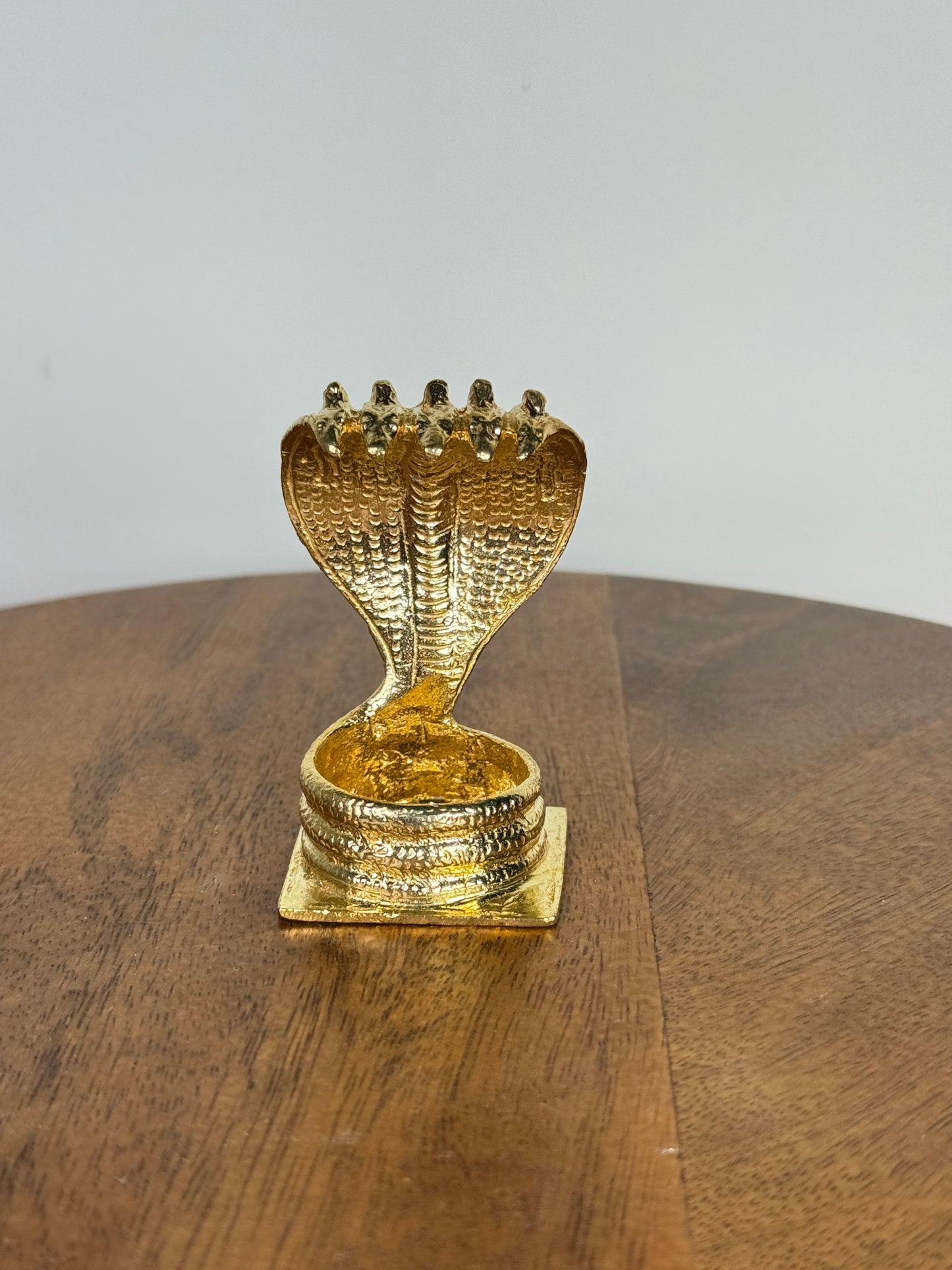 Shesha peeta / saligrama Shesha peeta made of panchaloha