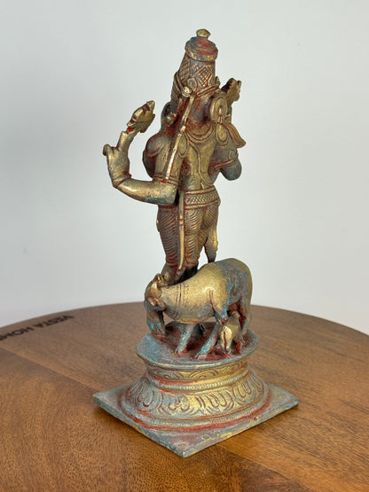Chaturbuja venugopala Krishna - museum replicated panchaloha idol