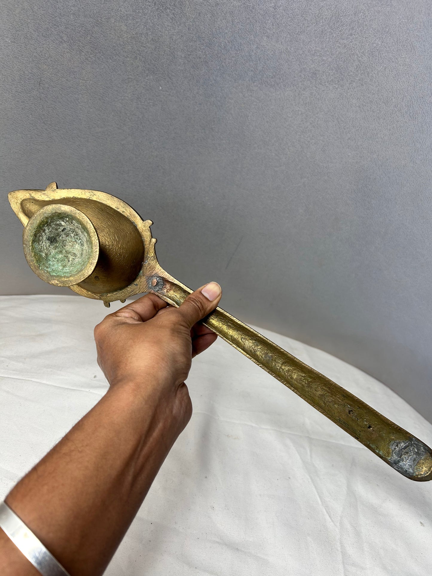 Bronze made Aarati spoon