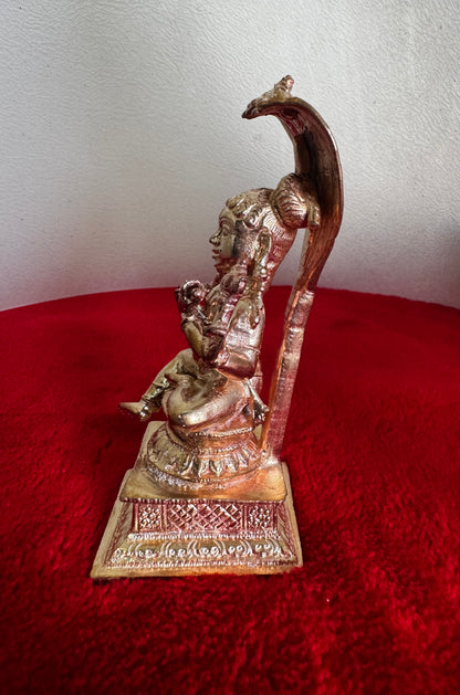 Chaturbhuja Krishna - Prasiddh idols presents copper idol