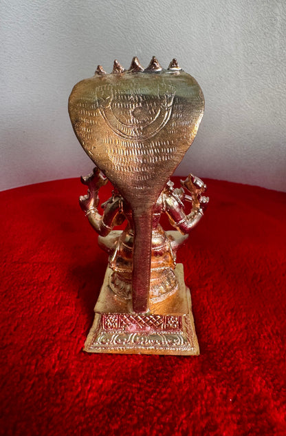 Chaturbhuja Krishna - Prasiddh idols presents copper idol