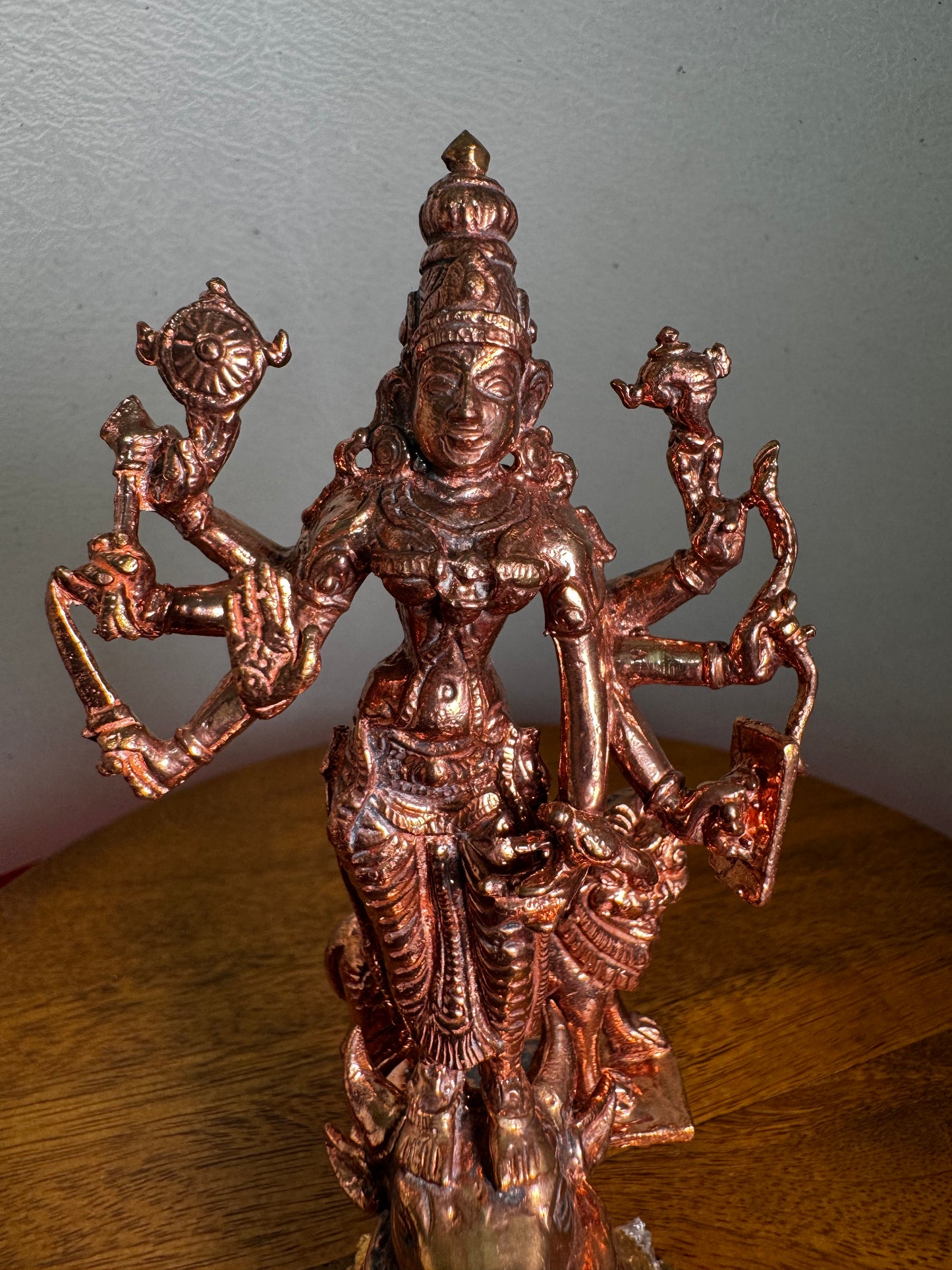 Pateshwaran Durga - Prasiddh idols presents copper idol