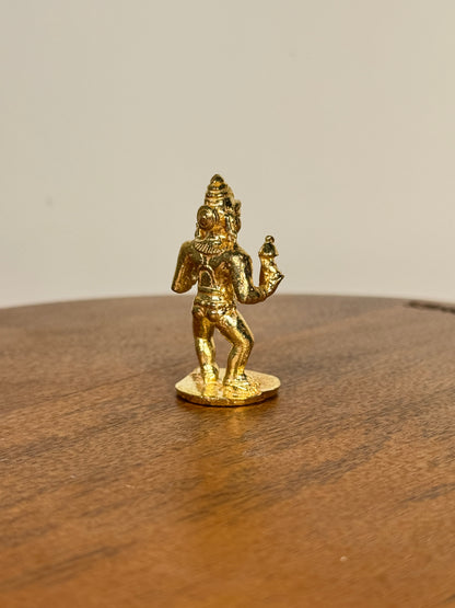 miniature skanda idol/subramanya swamy - panchaloha idol