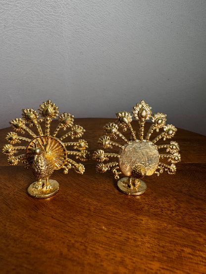Miniature Peacock- Prasiddh idols presents Panchaloha idol