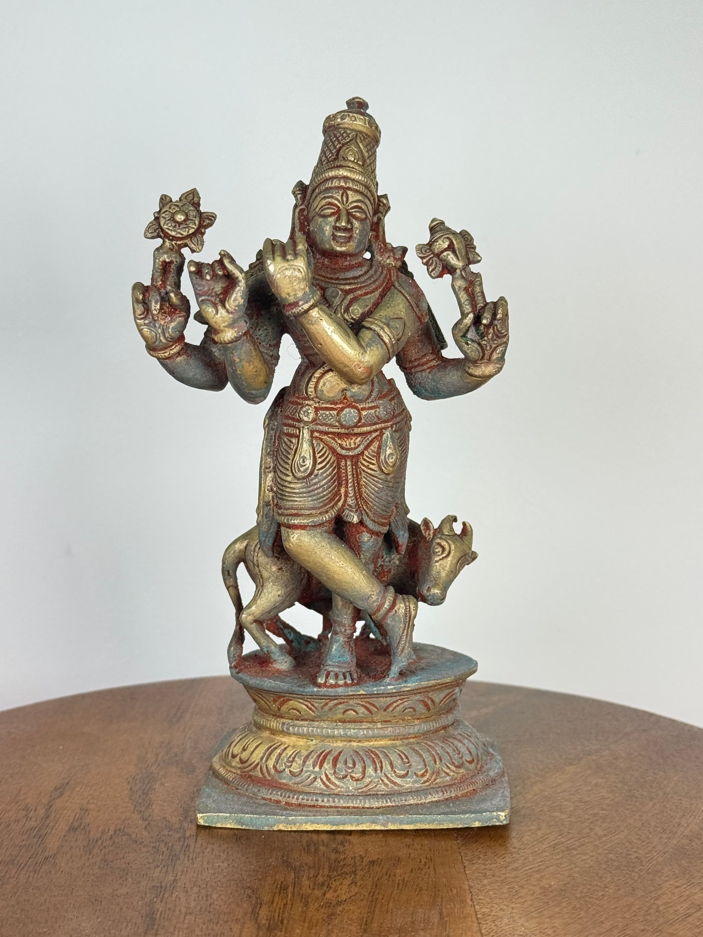 Chaturbuja venugopala Krishna - museum replicated panchaloha idol
