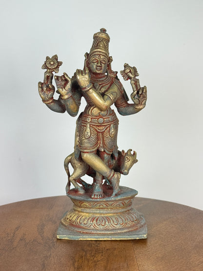 Chaturbuja venugopala Krishna - museum replicated panchaloha idol