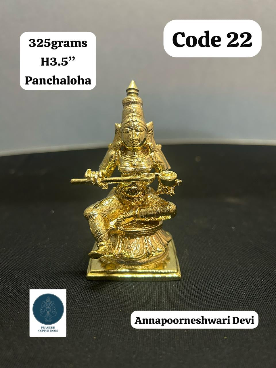 Annapoorneshwari Devi - Prasiddh Idols Presents Panchaloha Idol