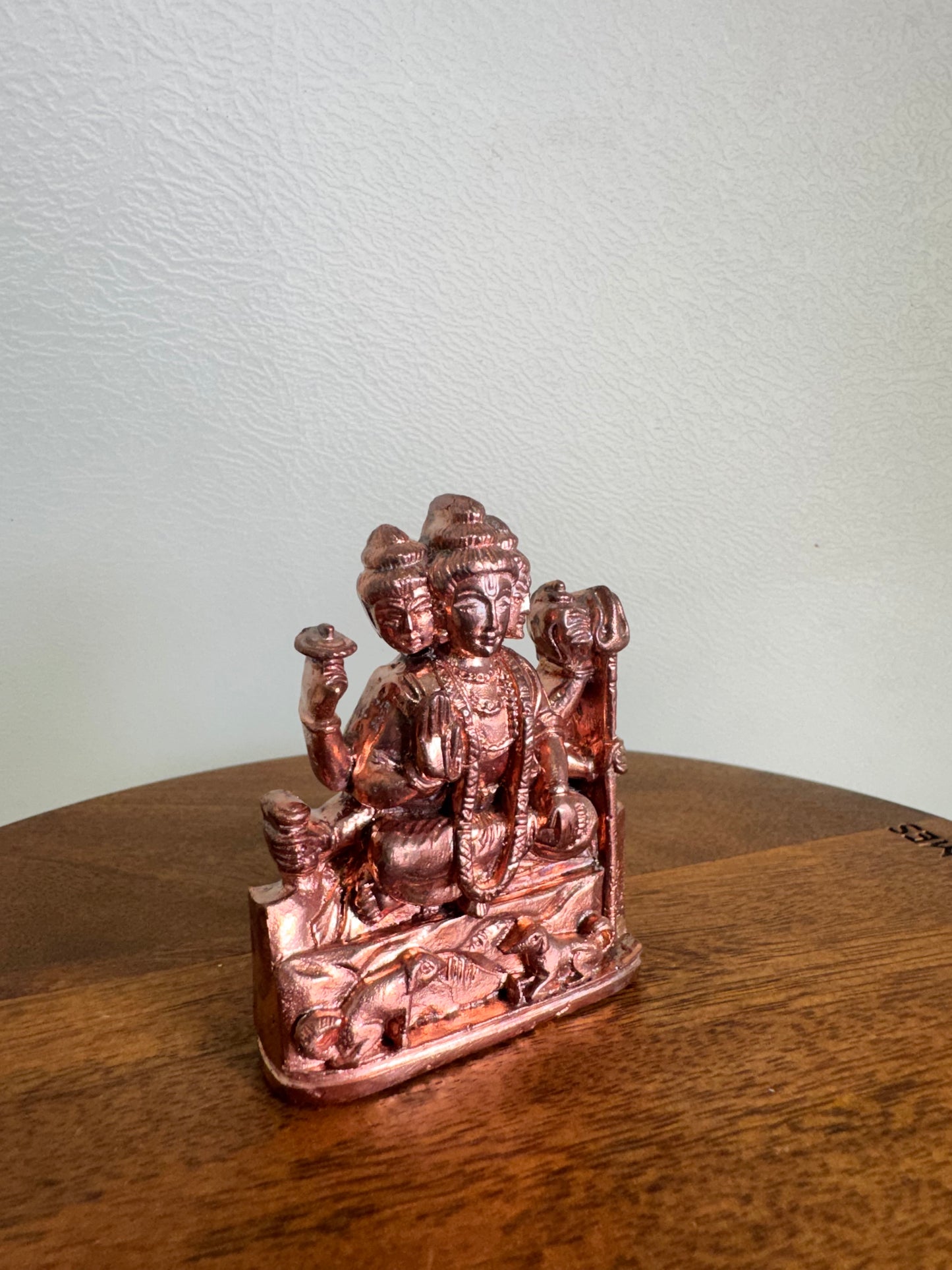 Dattatreya Swamy - Prasiddh idols present copper idol
