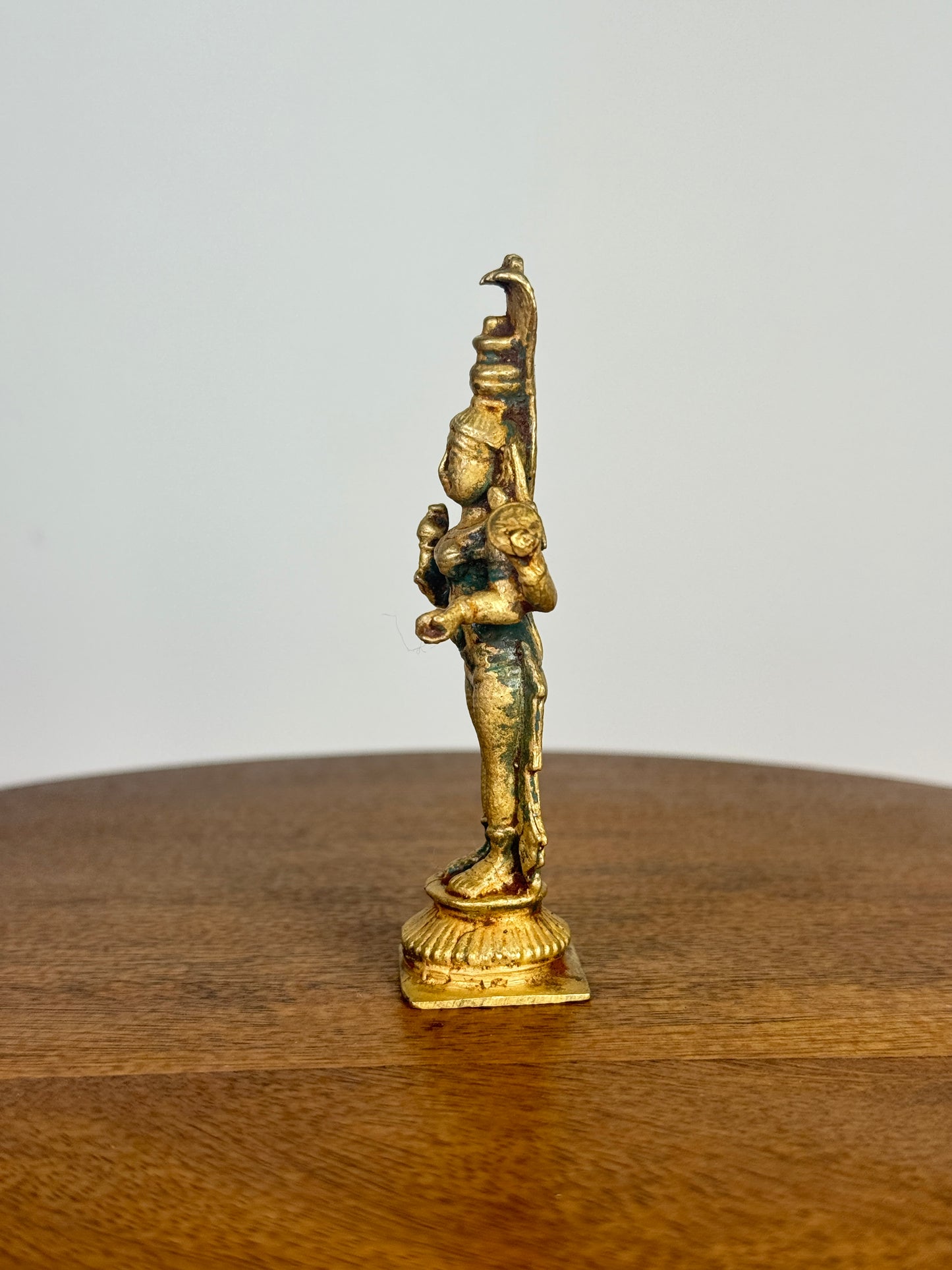 Kolhapur Mahalakshmi Devi - Museum replicated Panchaloha idol