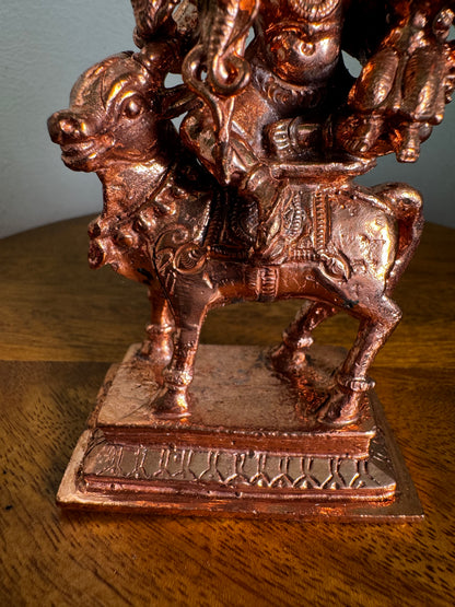 Uma Maheshwar With Vrushabha Vahana - Prasiddh idols presents copper idol
